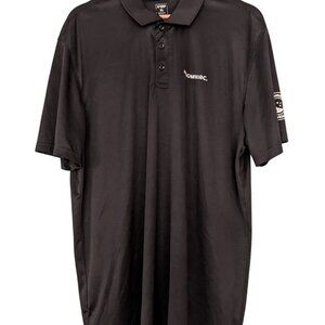 Insomniac Cookies Employee Black Polo Shirt Mens Size XL Short Sleeve